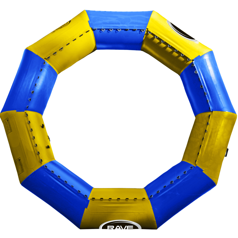 RAVE Sports Parts Aqua Jump Eclipse 150 Replacement Tube-Tube Only (blue/yellow) *Anchor Harness (needed w/tube only purchase)
