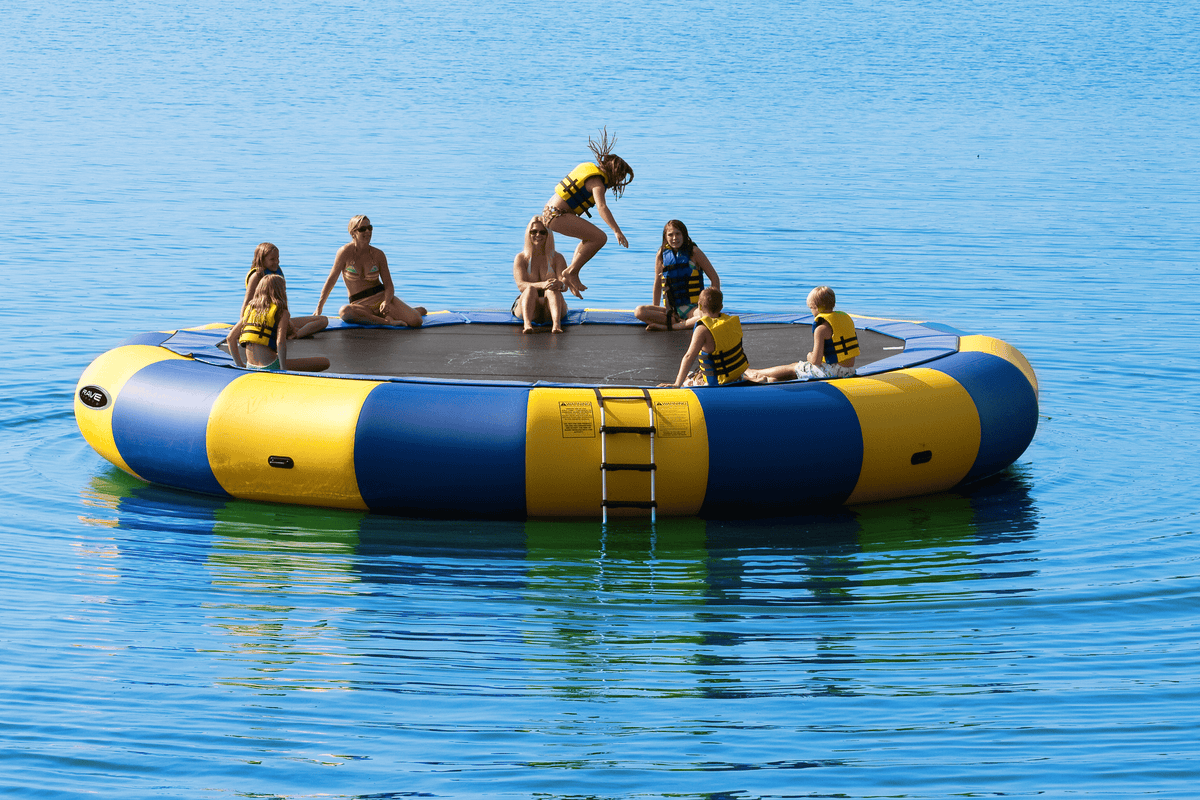 Lake trampolines hotsell