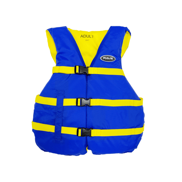 RAVE Sports Life Vest Adult Universal Nylon PFD